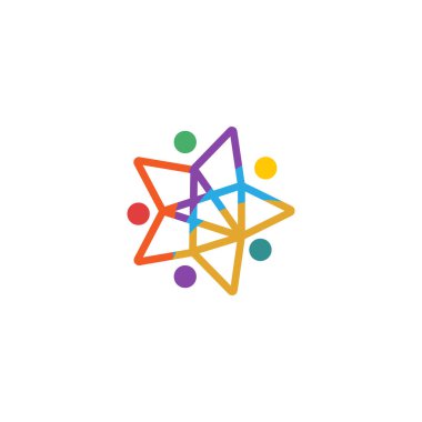 Eğitim, yüksek lisans logo şablonu vektör çizim, izole simgesi öğeleri