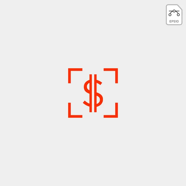 Contabilidad Finanzas Creativo Logotipo Plantilla Vector Aislado Con Diseño Tarjetas — Vector de stock