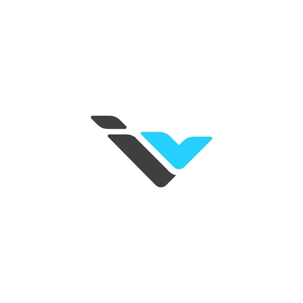 Inledande Logotyp Mall Vektor Illustration Ikonen Element Isolerade Vektor — Stock vektor