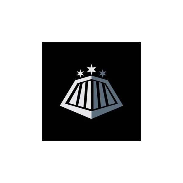 Старий Дизайн Поїзда Локомотива Шаблон Логотипу Векторні Ілюстрації Елемент Піктограми — стоковий вектор