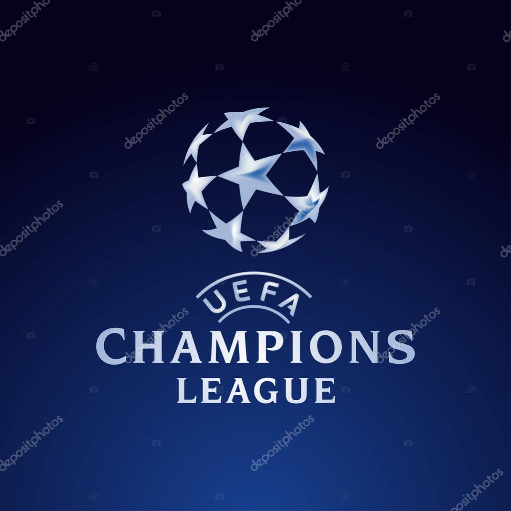 Champions league europe official logo vector illustration - vector