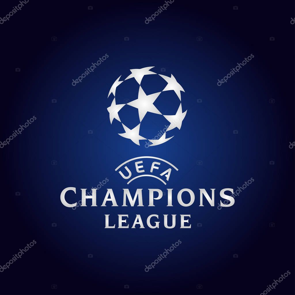 Champions league europe official logo vector illustration - vector
