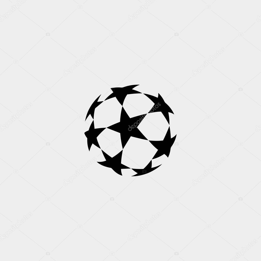 Champions league europe official logo vector illustration - vector