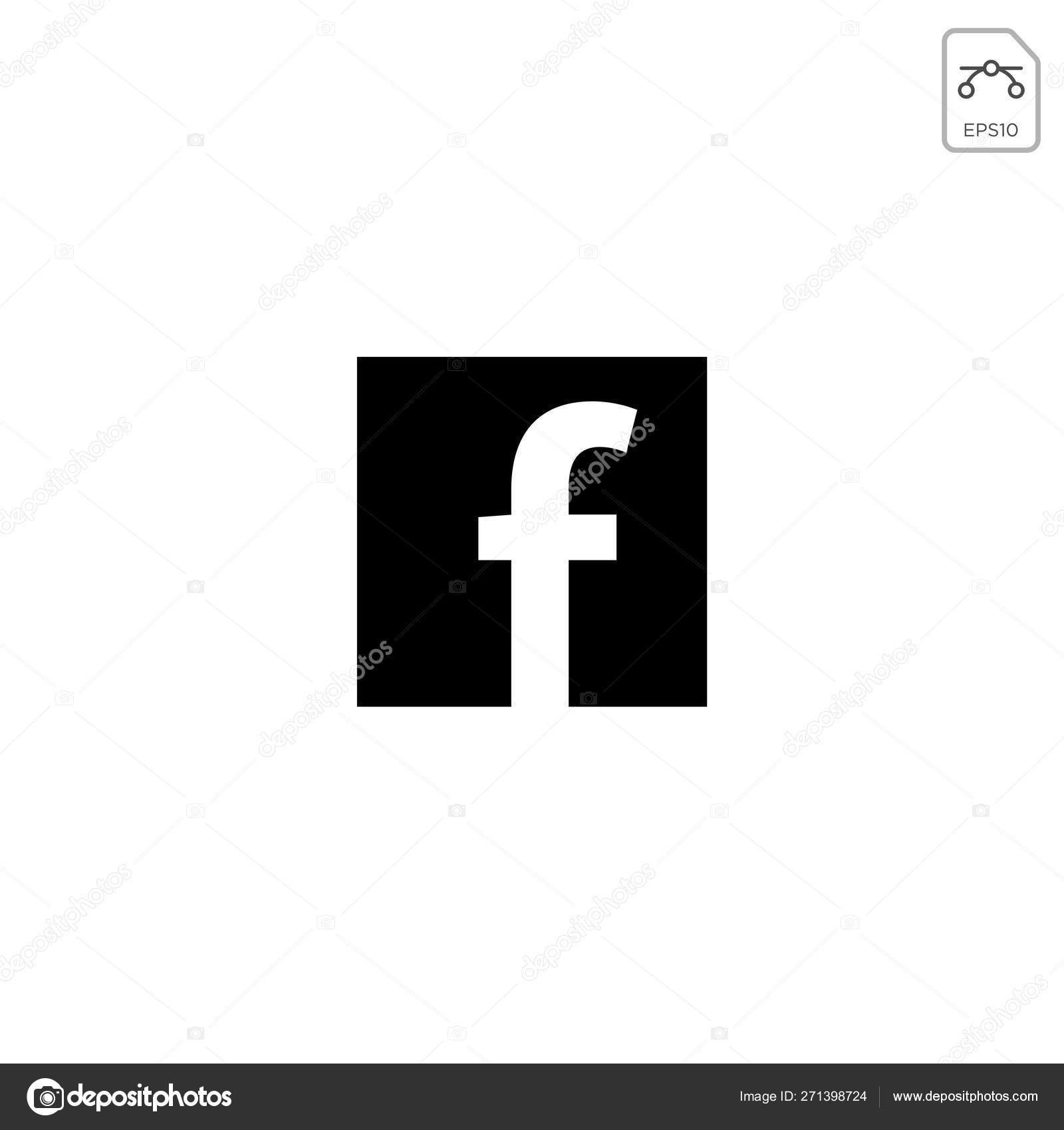 Facebook Icon Or Logo Vector Symbol Element Isolated Vector Image By C Vectoryzen Vector Stock