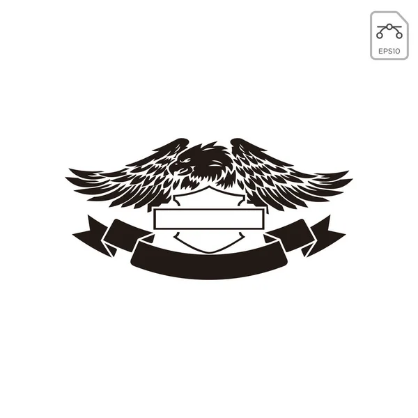 Harley Davidson embleem of logo symbool vector geïsoleerd — Stockvector