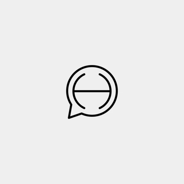 字母H Chat Logo模板矢量设计 — 图库矢量图片