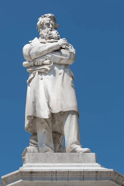 Estatua Nicolo Tommaseo Campo Santo Stefano Venecia — Foto de Stock