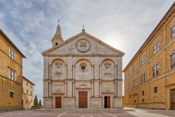 La Catedral de Santa Maria Assunta en Pienza — Foto de Stock