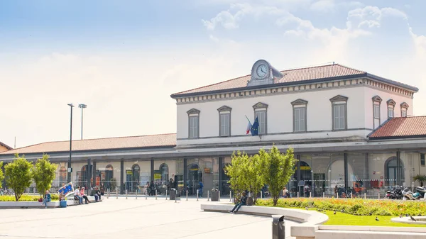Treinstation Bergamo — Stockfoto