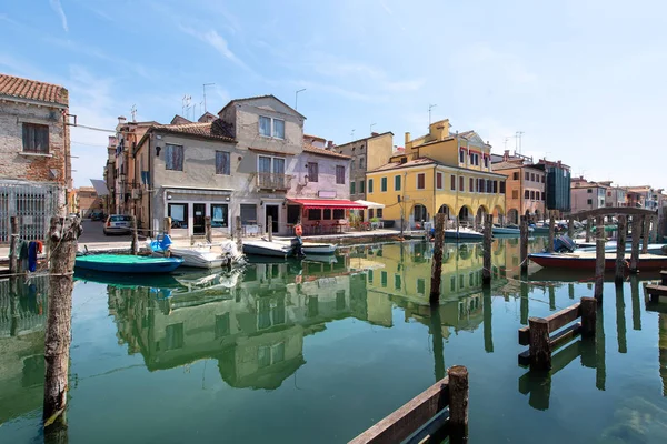 イタリアのヴェネツィア近郊のチオッジャ運河 — ストック写真