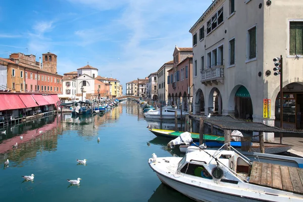 Chioggia in der Nähe von Venedig in Italien — Stockfoto