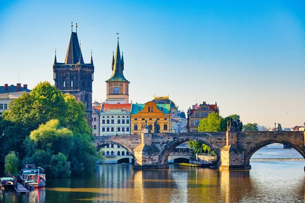 Blick auf Prag, Hauptstadt der Tschechischen Republik — Stockfoto