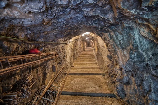 Entrance Limestone Tourist Caves Brembana Valley Bergamo Italy — Stock Photo, Image