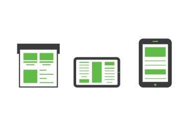 Akıllı telefon simgesi cep telefonu mobil medya iletişimi