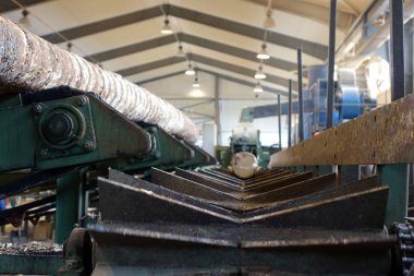 Yel değirmeninin kola, ahşap işleme