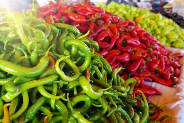 Sıcak biber baharat biber arka plan doku Satılık ateşli bir yemektir.