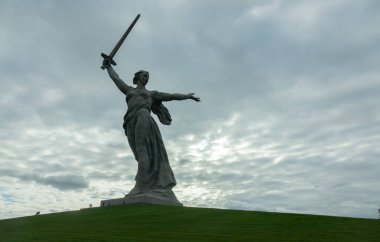 Volgograd 'da. Rusya, Ağustos 2020 Tarihi ve Anma Kompleksi 