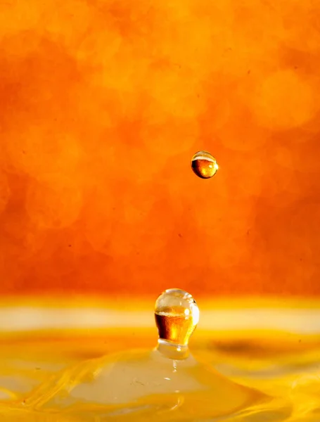 Goutte Éclaboussure Photographie — Photo