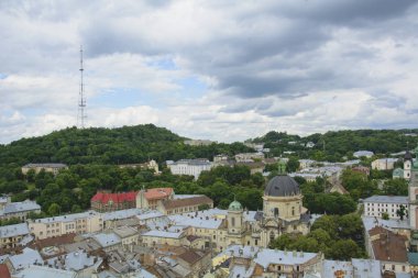 Şehir Manzaralı yukarıdan Panoraması