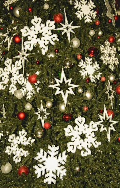 Background Festive Christmas Tree — Stock Photo, Image