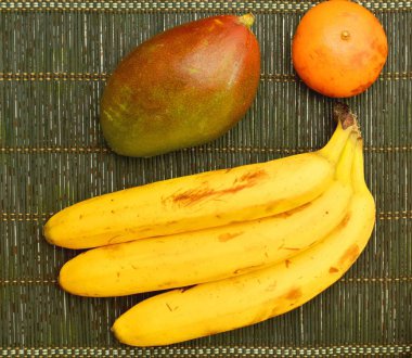 Olgun egzotik meyve arka plan