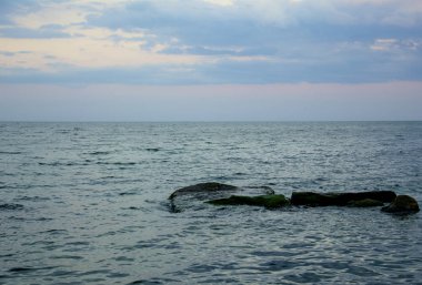Karadeniz kıyısında Panoraması