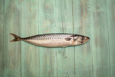 Pişirme önce Uskumru balığı