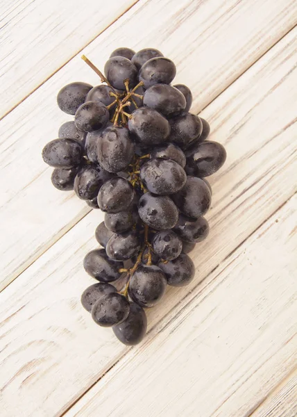 Grandes Raisins Bleus Mûrs — Photo