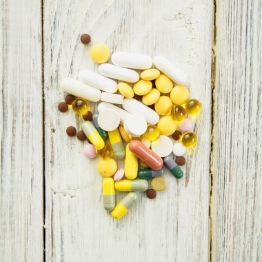 Tıbbi hap ve kapsül portre