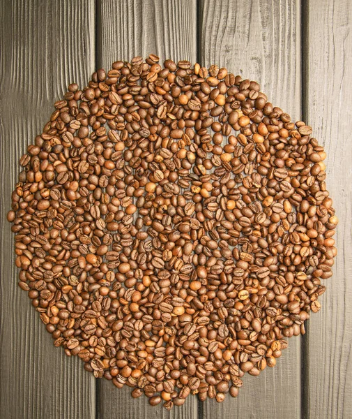 Black Coffee Beans Closeup — Stock Photo, Image