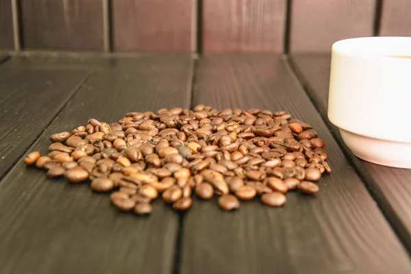 黒豆コーヒー クローズ アップ — ストック写真