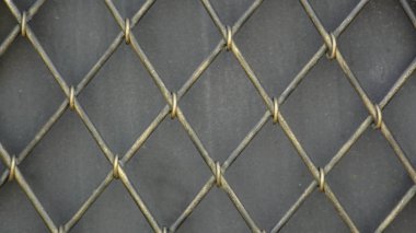Arka plan metal ızgara closeup