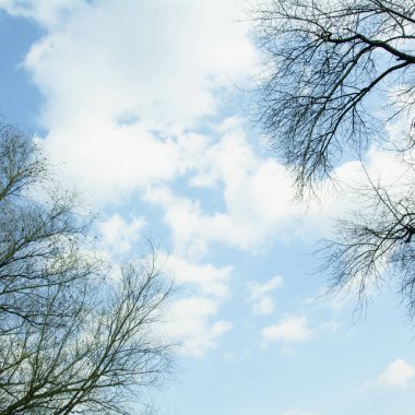 bulutlu mavi gökyüzü arkaplanı