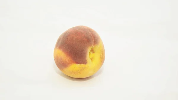 Peaches White Background — Stock Photo, Image