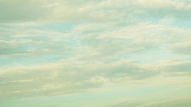 Yaz aylarında mavi gökyüzü arka plan