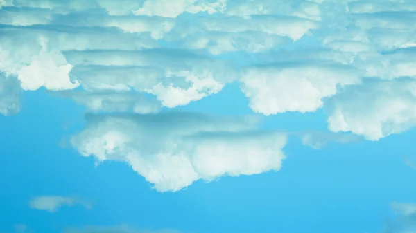 Large Clouds Beautiful Blue Sky Summer — Stock Photo, Image
