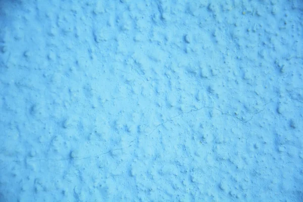 Tinta Azul Rachada Uma Parede Concreto Velho — Fotografia de Stock