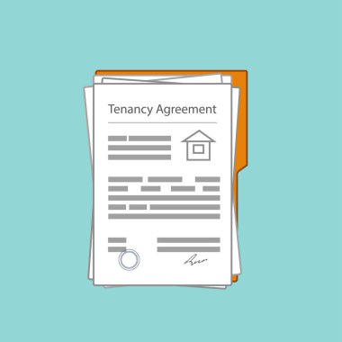 Kira sözleşmesi formu için Kiralık Emlak.