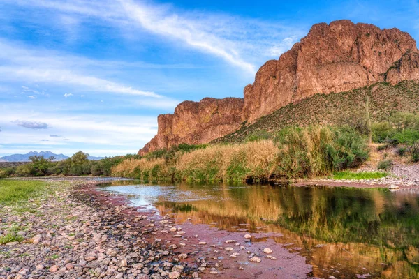 Lower Salt River, mesa AZ. Fotografia De Stock