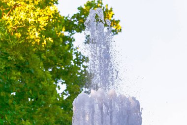 Fountain park su sıçramalarına