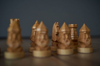 Satranç figürünün başarılı oyunu