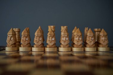 Satranç figürünün başarılı oyunu