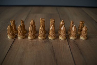 Satranç figürünün başarılı oyunu