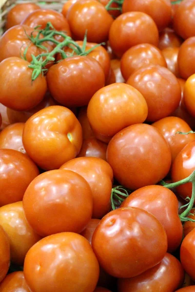 무늬와 달콤한 토마토 — 스톡 사진