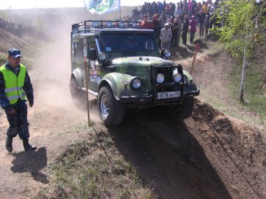 Rusya, Novosibirsk bölgesi, krasnozerskoye köyü, 7 Mayıs 2011,