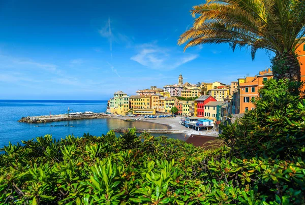 Amazing Summer Beach Location Majestic Colorful Mediterranean Town Sea Shore — Stock Photo, Image