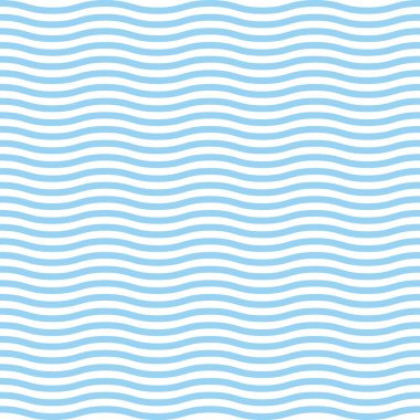 Mavi dalgalar deniz okyanus vektör illüstrasyon soyut desen arka plan renkli duvar kağıdı su