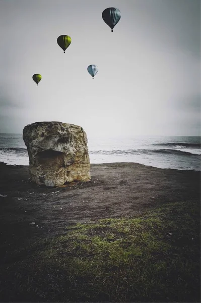 Pantai Dan Batu Pantai — Stok Foto