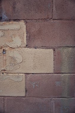 pembe duvar doku deseninin