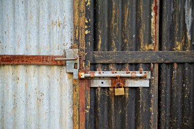 Metalik doku deseninin 